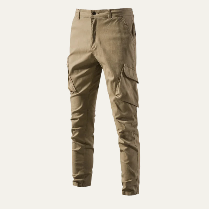 Aimé | Slim Cotton Cargo Joggers