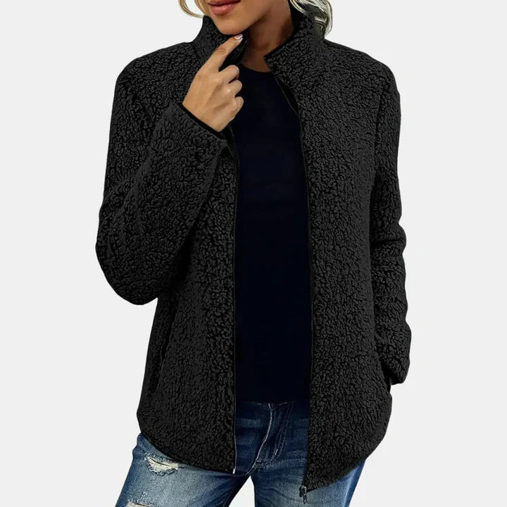 Constance | Sherpa Teddy Zip Jacket