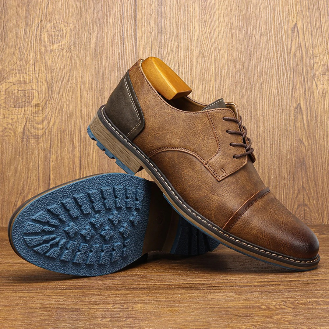 Sylvain | Burnished Leather Oxford
