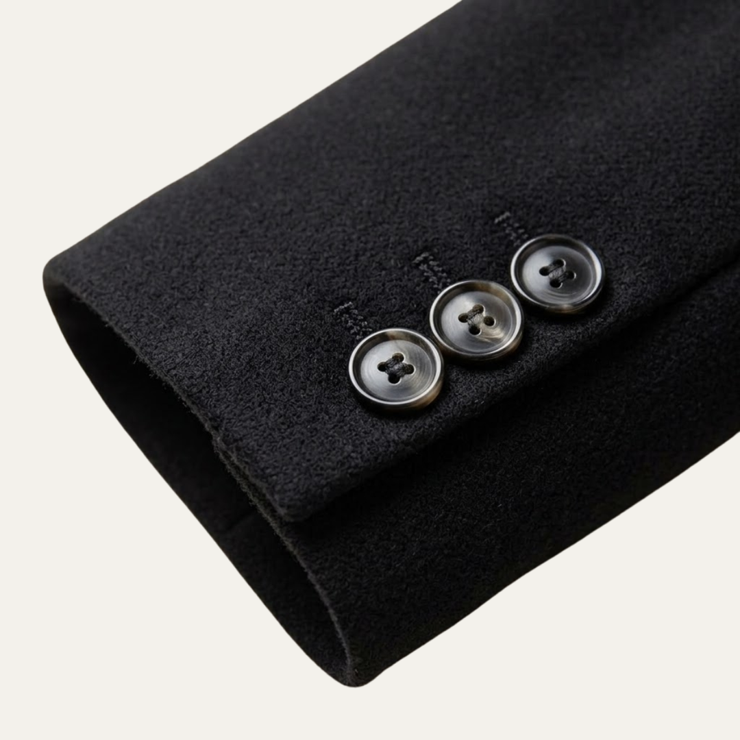 Arsene | Wool Cashmere Mid Length Coat
