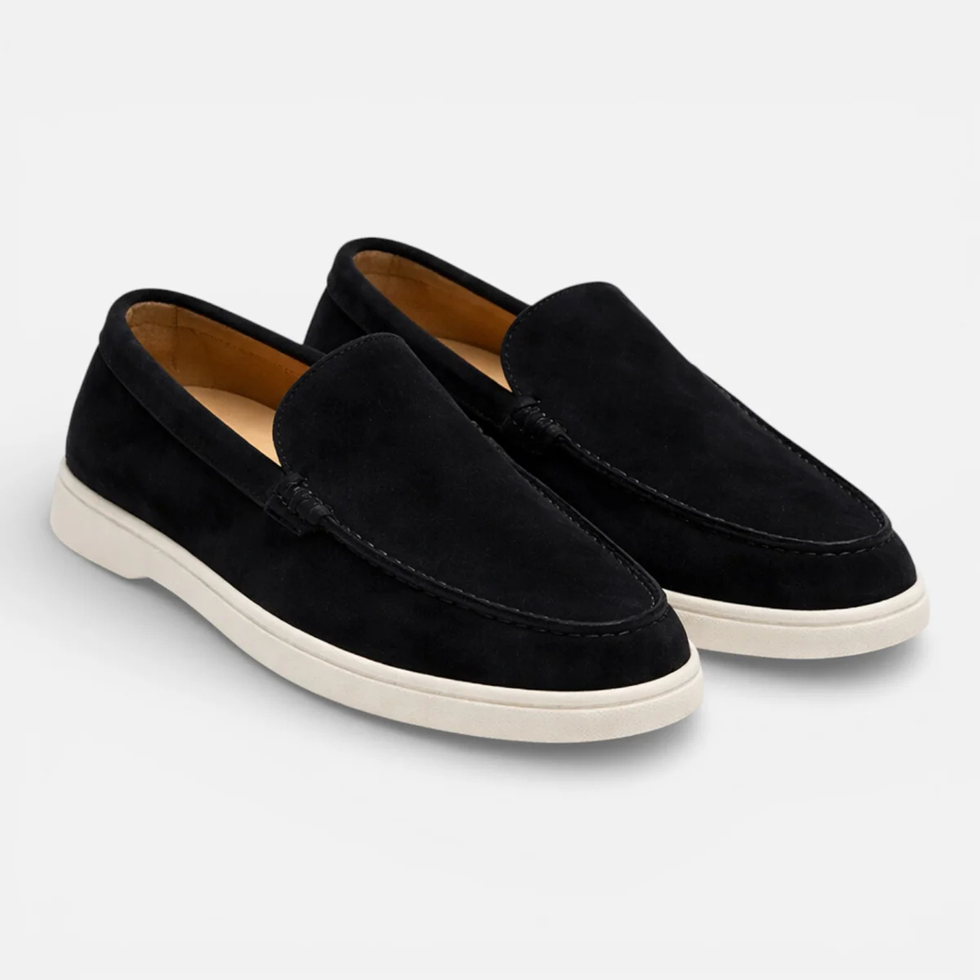 Gérard | Lined Suede Slip-On Loafers