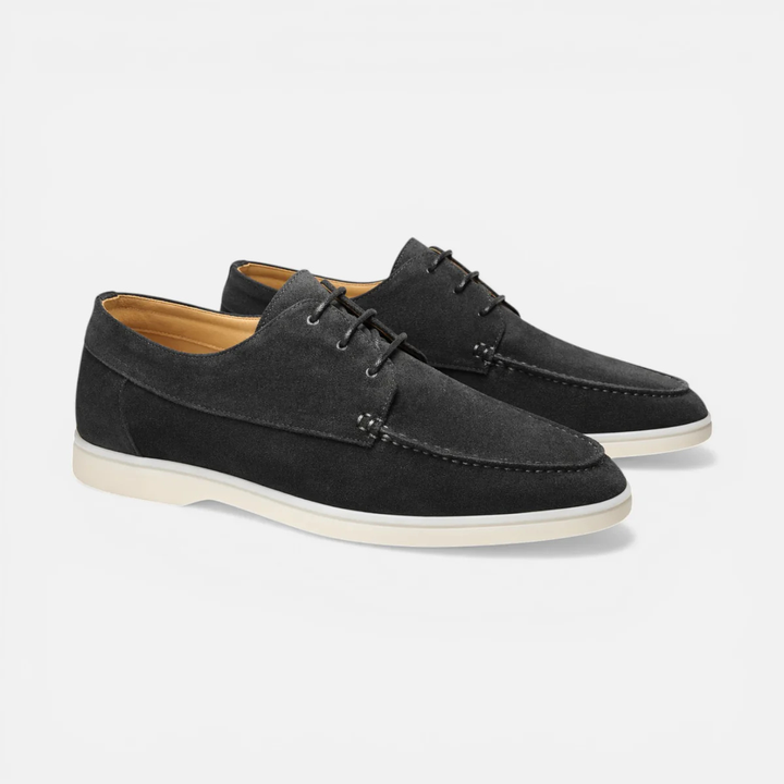Hubert | Suede Lace-Up Dress Shoes
