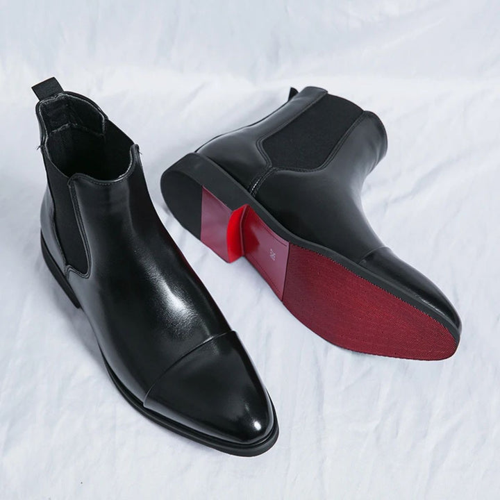 Aurele | Red Sole Chelsea Boot