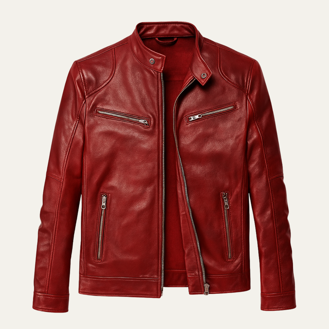 Eloi | Zip Front Biker Jacket