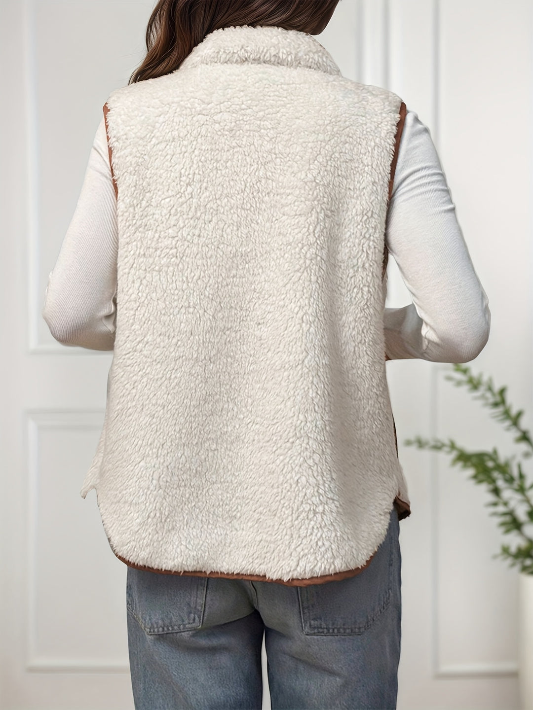 Merilda | Reversible Plush Vest