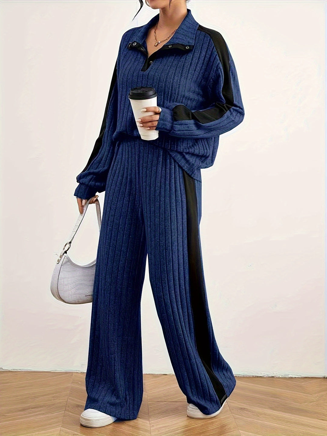 Hermance | Contrast Bound Two Piece Set