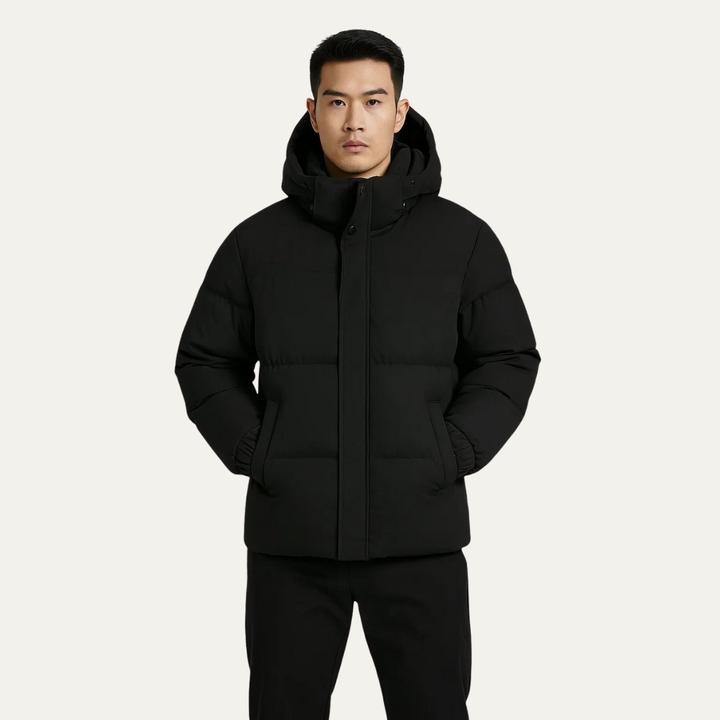Nestor | Quilted Hooded Puffer Jacket