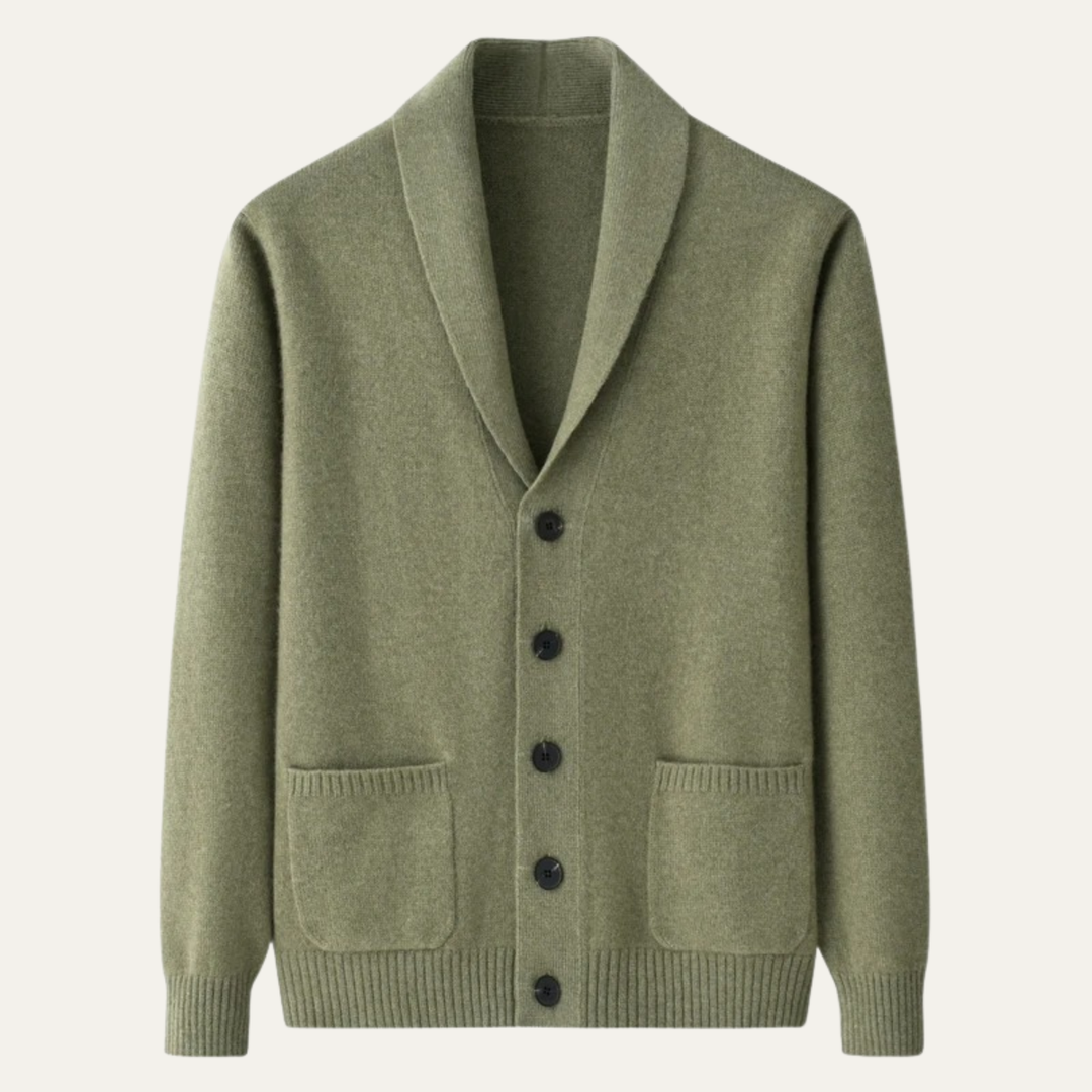 Jerome | Cashmere Shawl Collar Cardigan