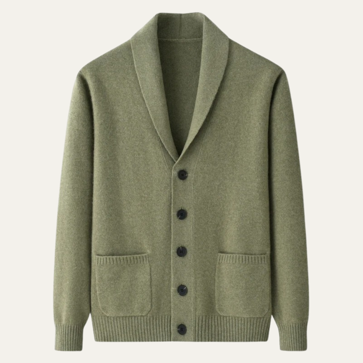 Jerome | Cashmere Shawl Collar Cardigan