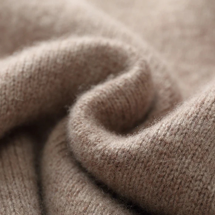 Jean-Baptiste | Cable Knit Half Zip Sweater
