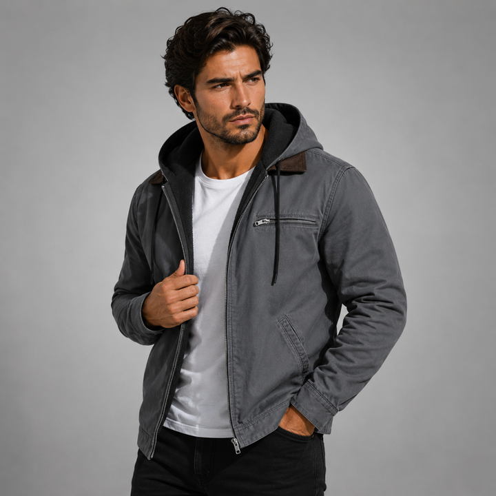 Ernest | Fleece Lined Hooded Jacket