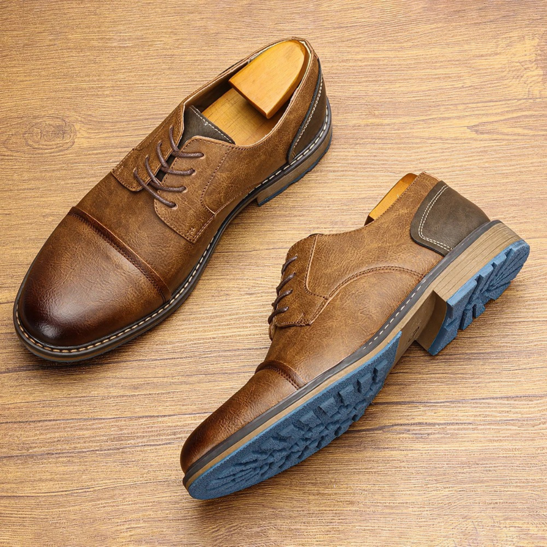 Sylvain | Burnished Leather Oxford