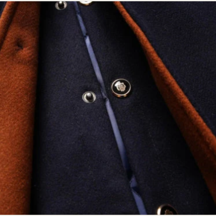 Stanislas | Quilted Lined Wool Coat
