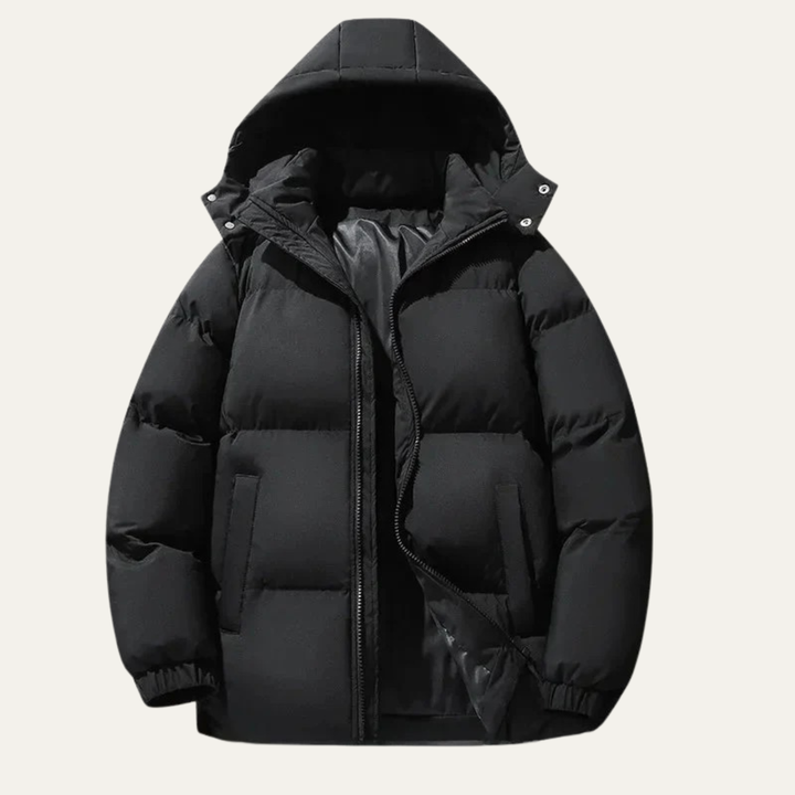 Nestor | Quilted Hooded Puffer Jacket