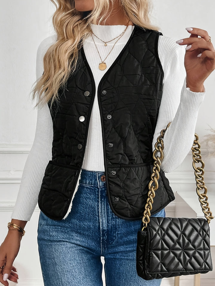Azilda | Quilted Thermal Lined Vest