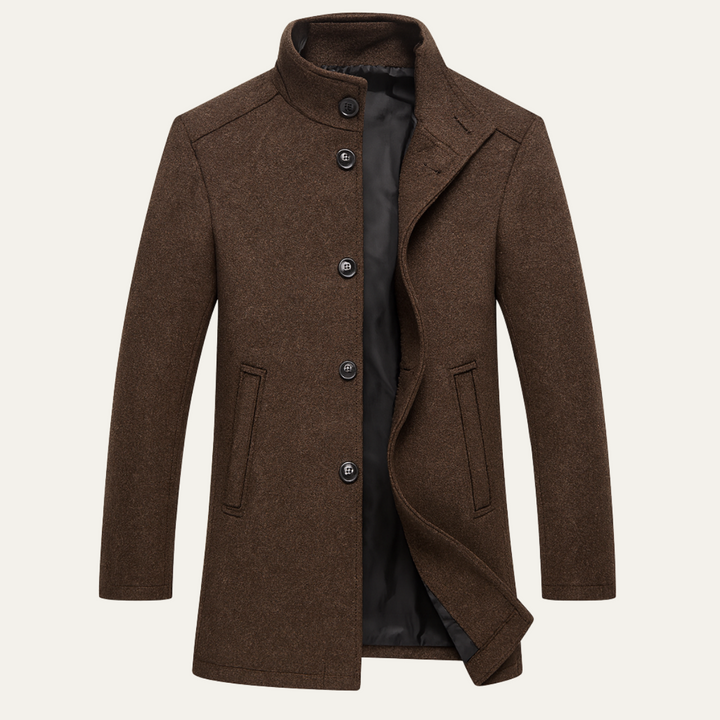 Wilfrid | Quilted Stand Collar Coat