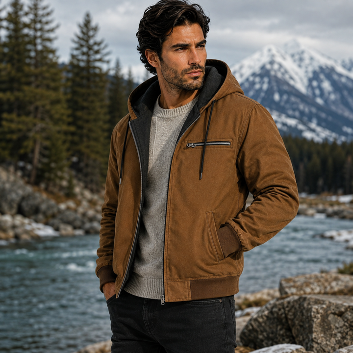 Ernest | Fleece Lined Hooded Jacket