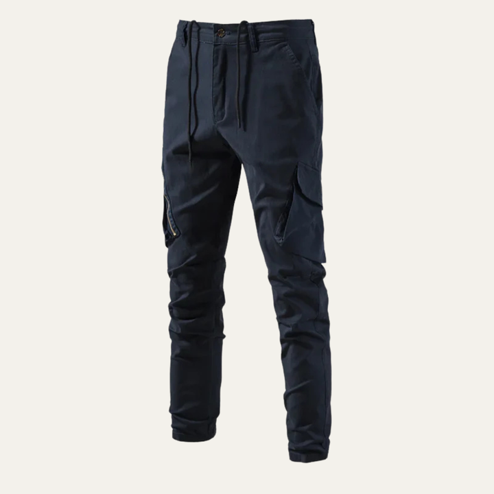 Aimé | Slim Cotton Cargo Joggers