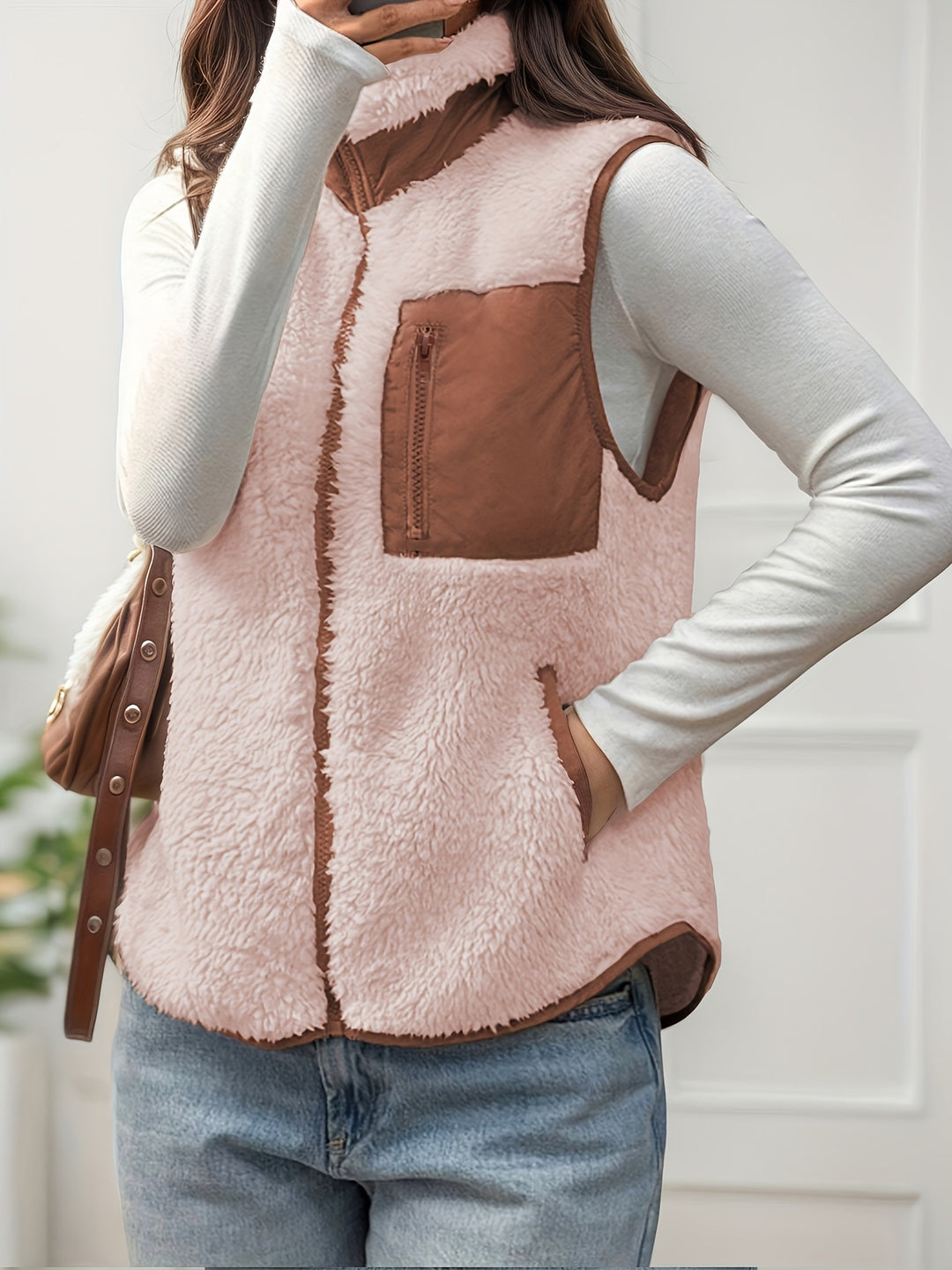 Merilda | Reversible Plush Vest