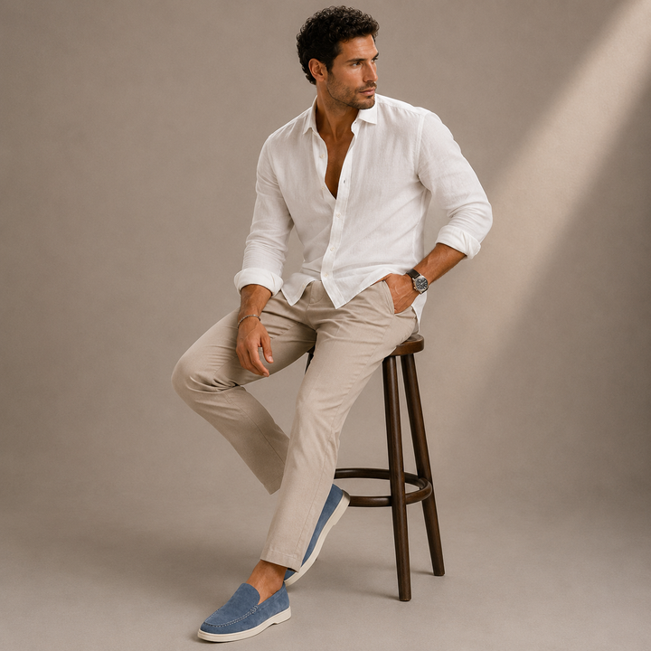 Jacques | Soft Lined Suede Loafers