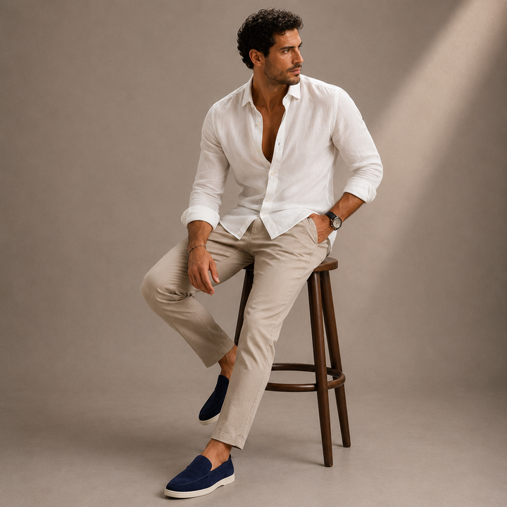 Jacques | Soft Lined Suede Loafers