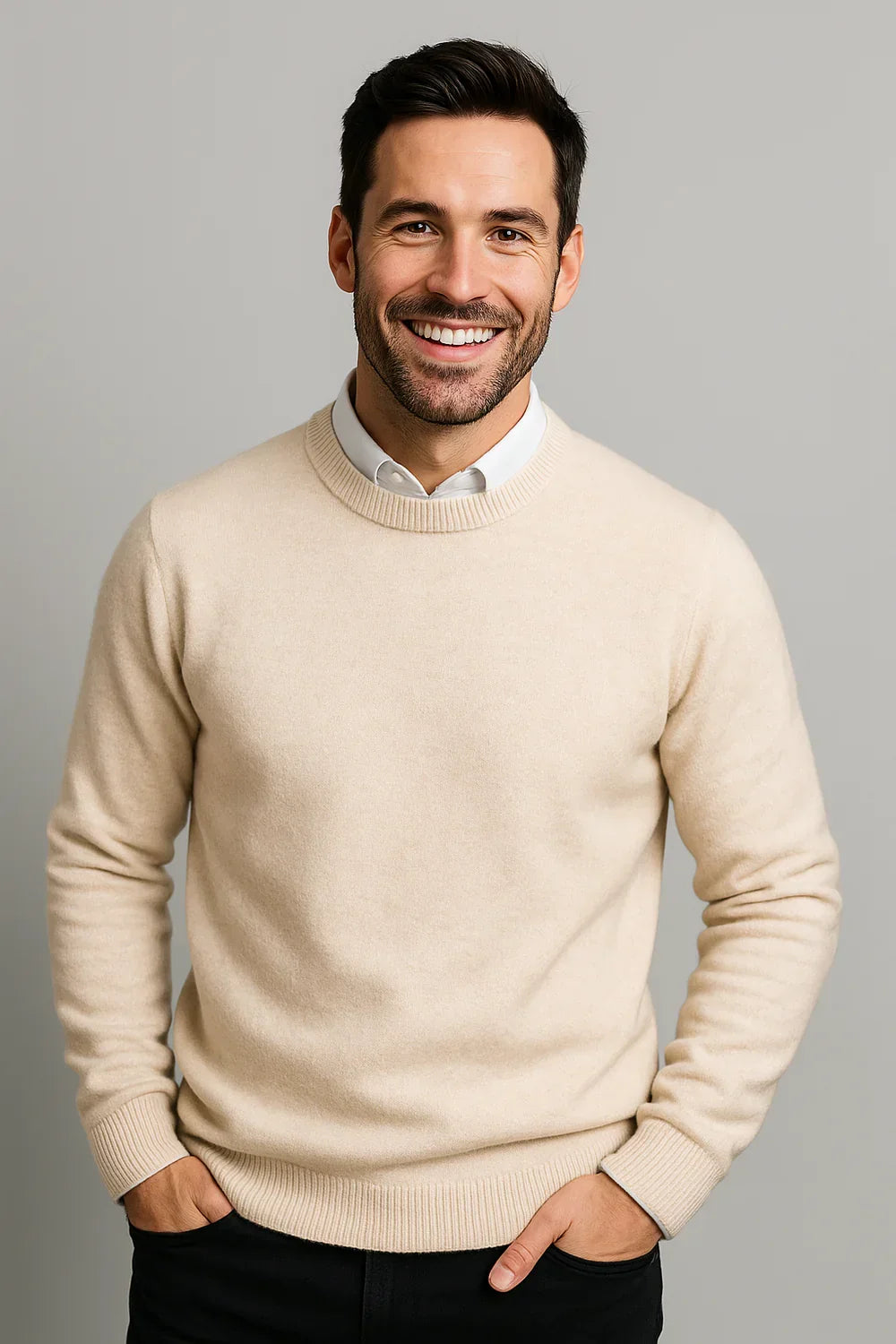 Dieudonne | Fine Gauge Merino Crew Neck