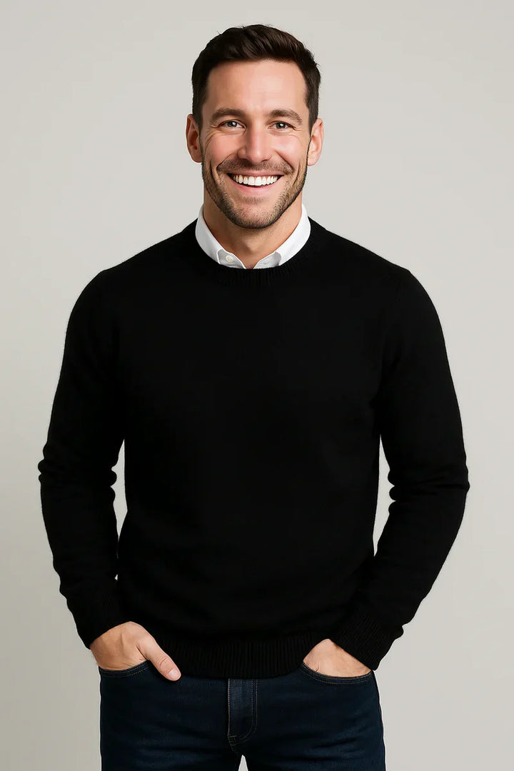 Dieudonne | Fine Gauge Merino Crew Neck
