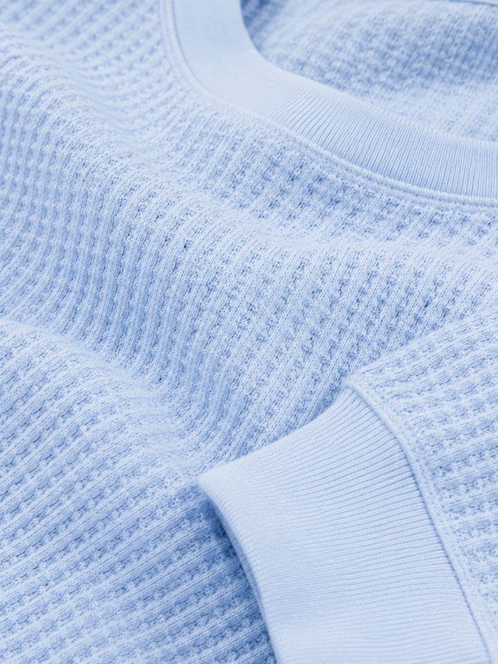 Florina | Textured Weave Wool Sweater