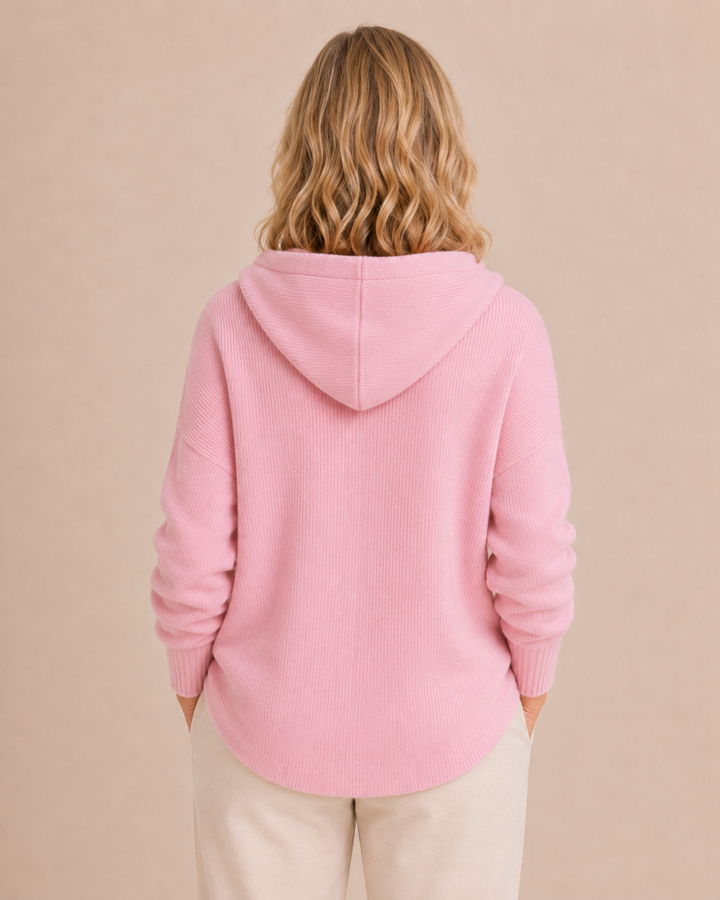 Marjolaine | Hooded Knit Cardigan