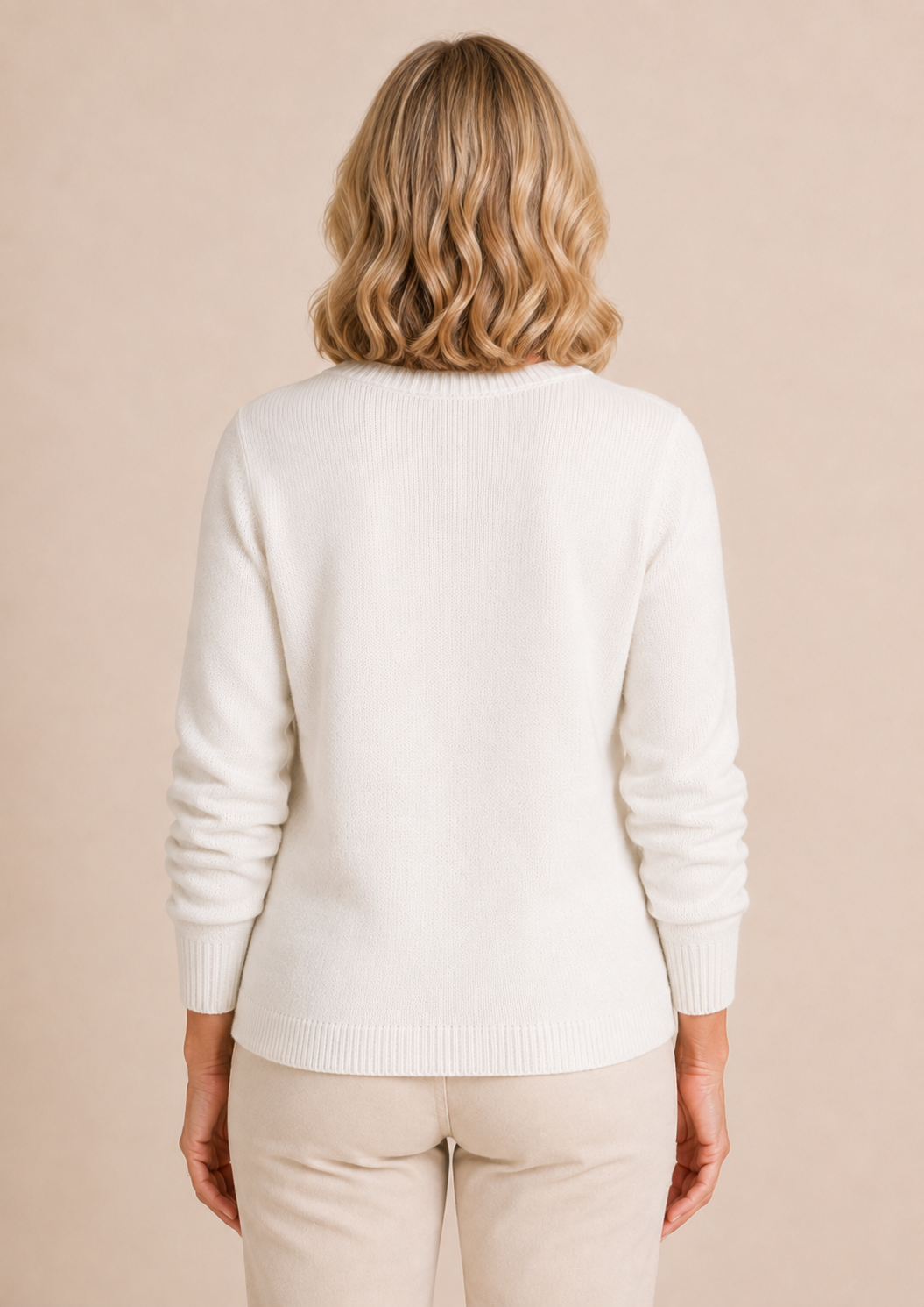 Elvire | Fine Knit Crew Neck Sweater