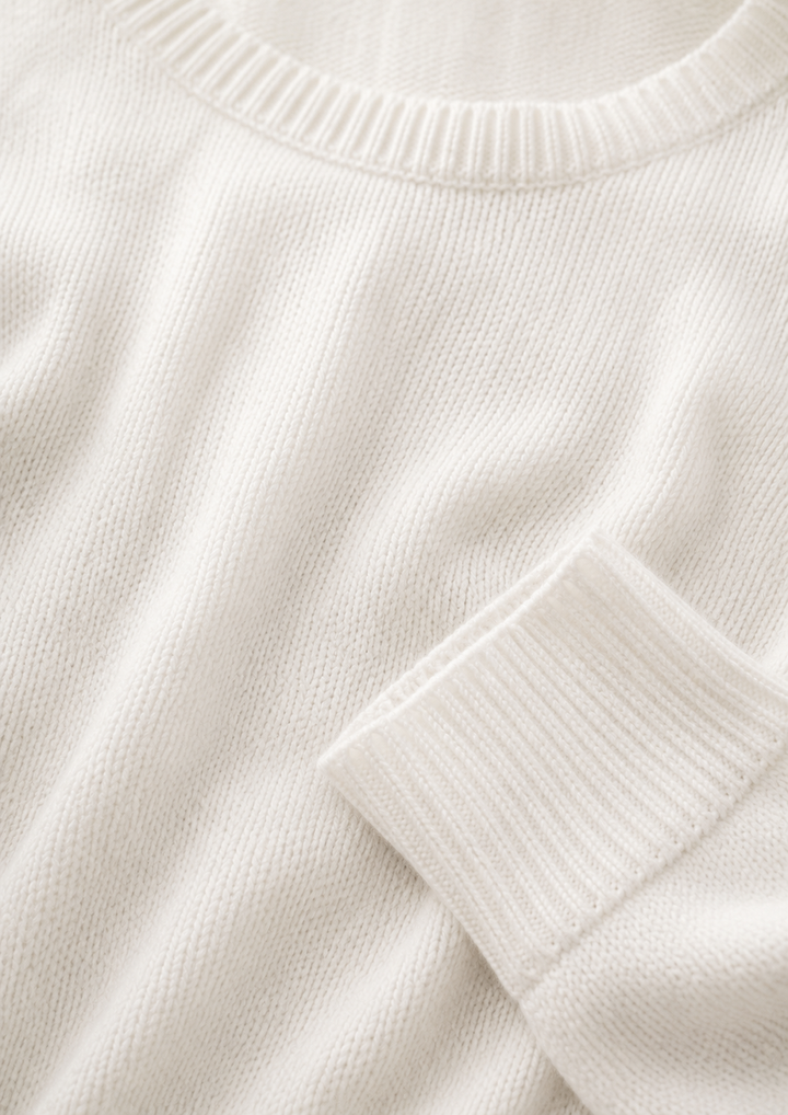 Elvire | Fine Knit Crew Neck Sweater
