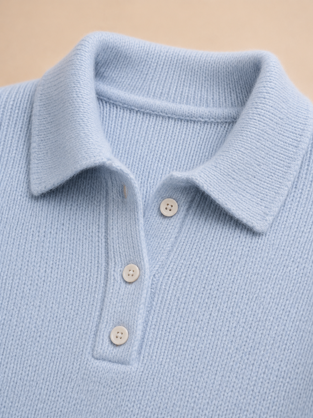 Stella | Polo Collar Knit Sweater