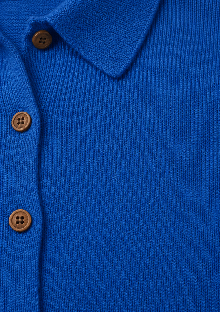 Noemi | Collared Button-Front Cardigan