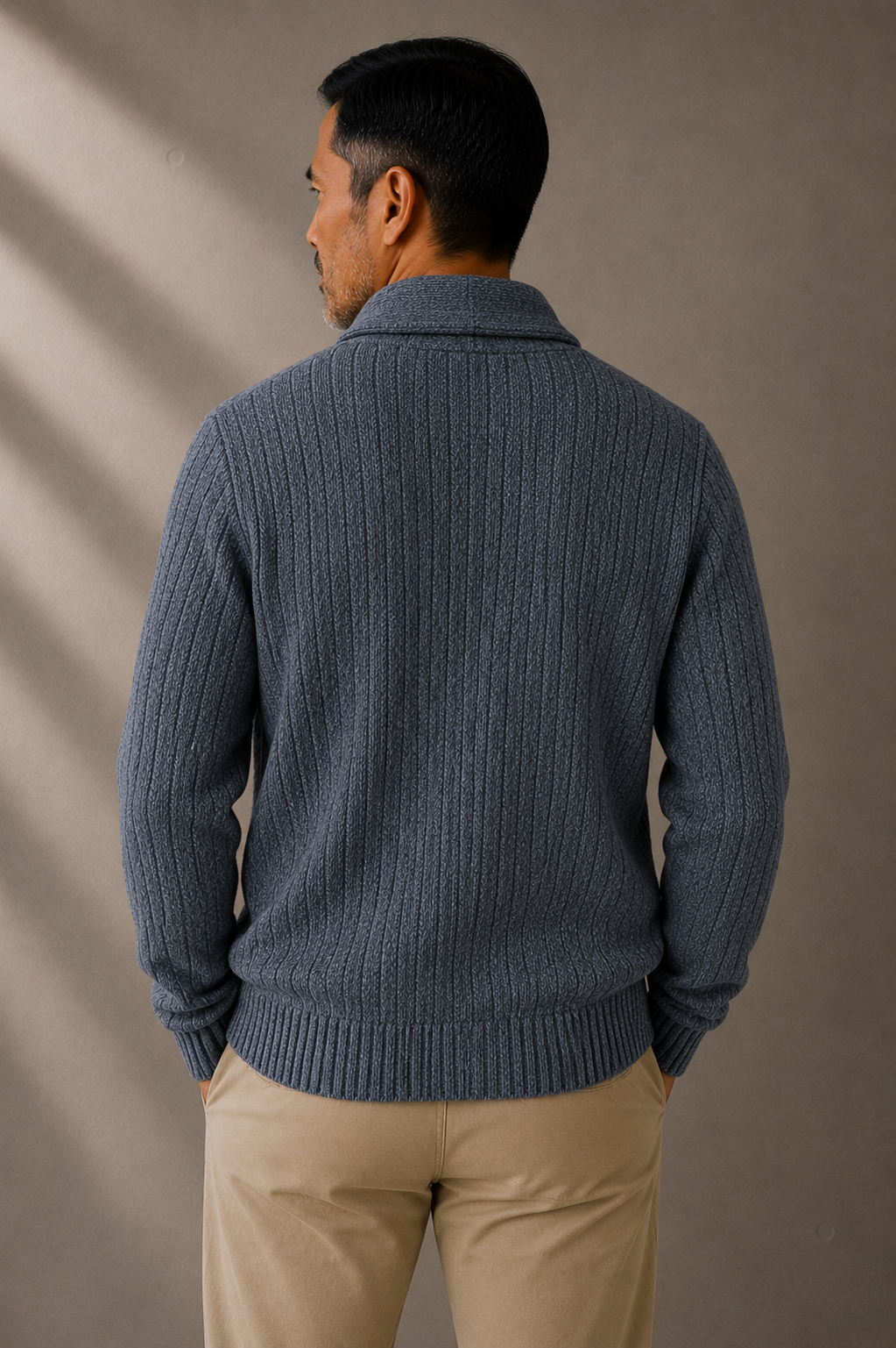 Pierrot | Ribbed Knit Button Cardigan