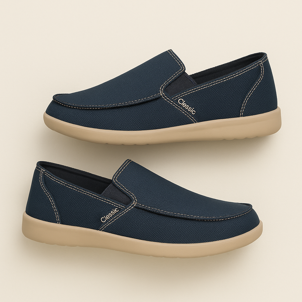 Léo | Rubber Sole Suede Loafers