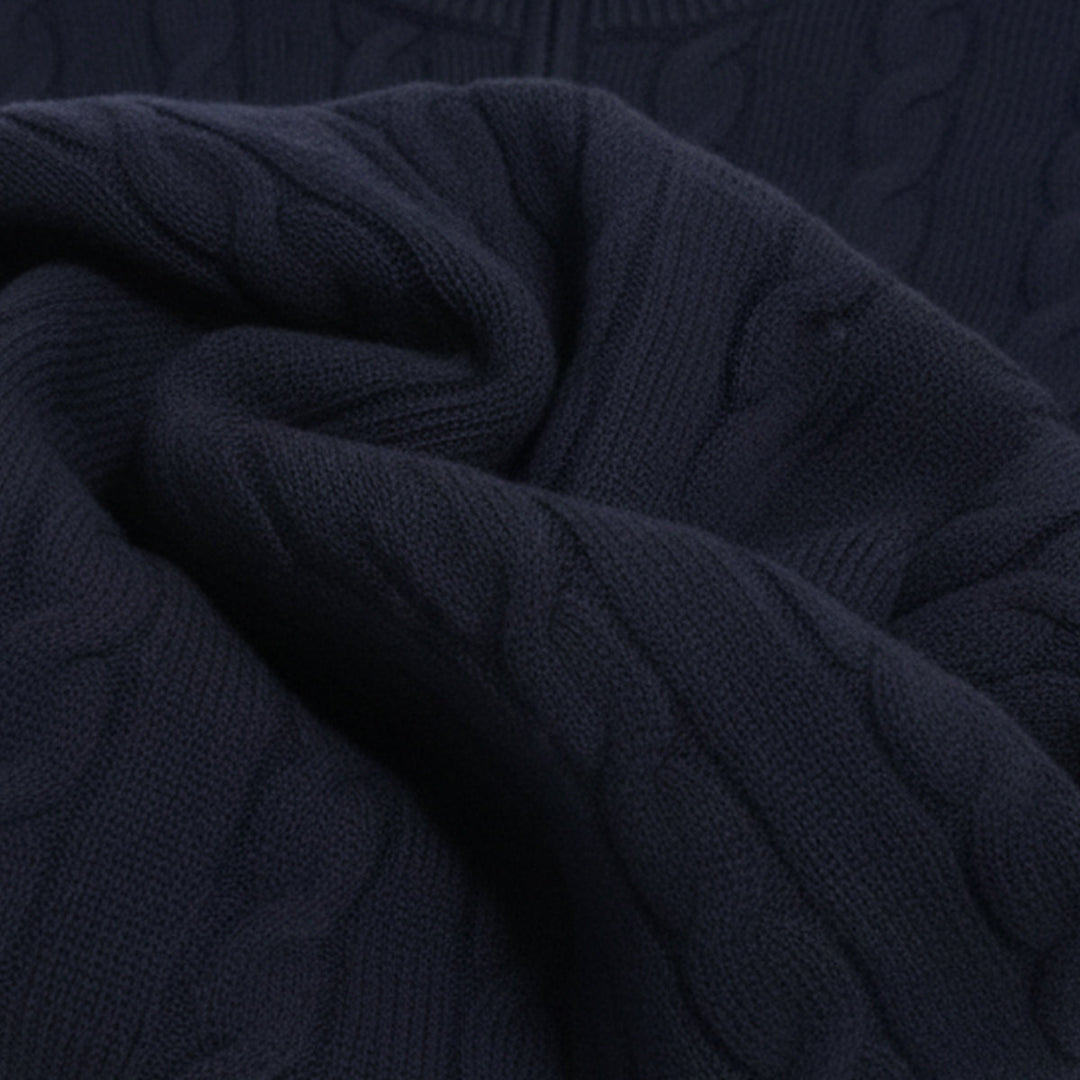 Bonaventure | Cable Knit Half Zip