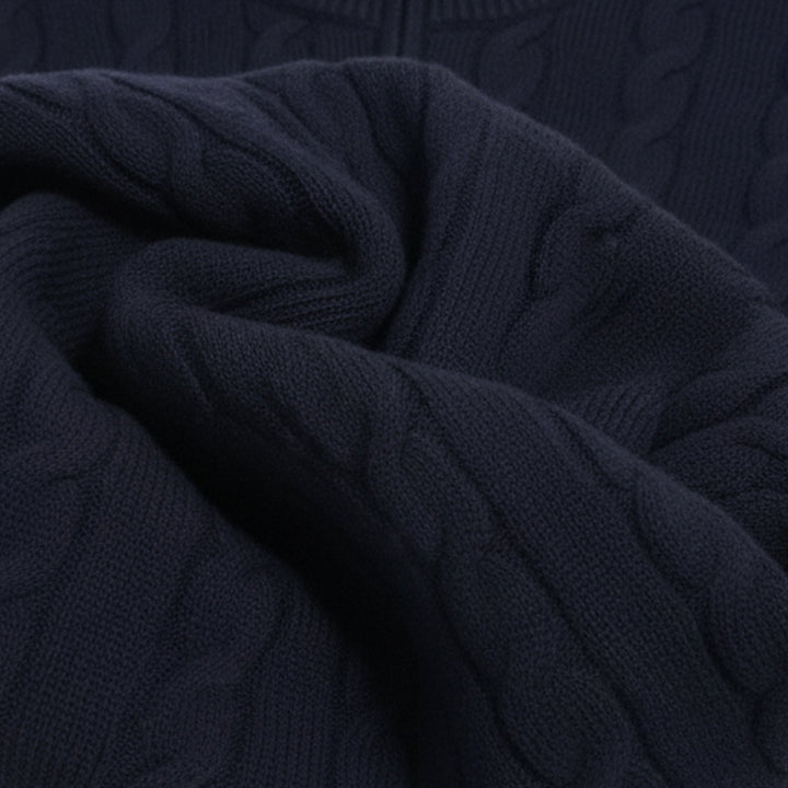 Bonaventure | Cable Knit Half Zip