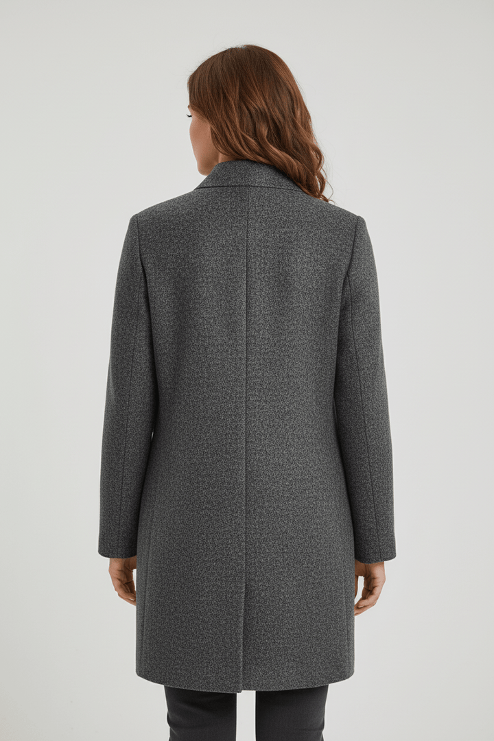 Sidonie | Wool-Blend Overcoat, To the Knee