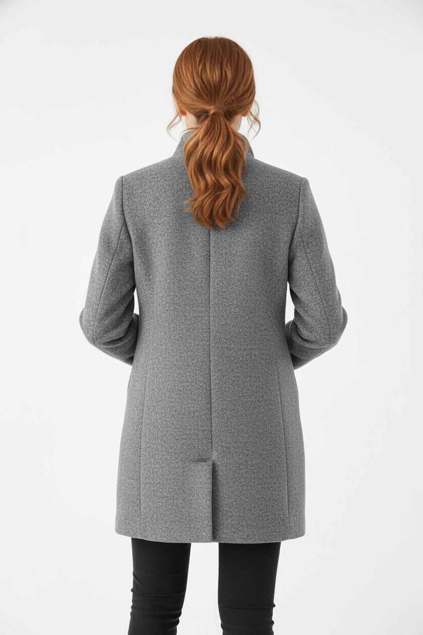 Sidonie | Wool-Blend Overcoat, To the Knee