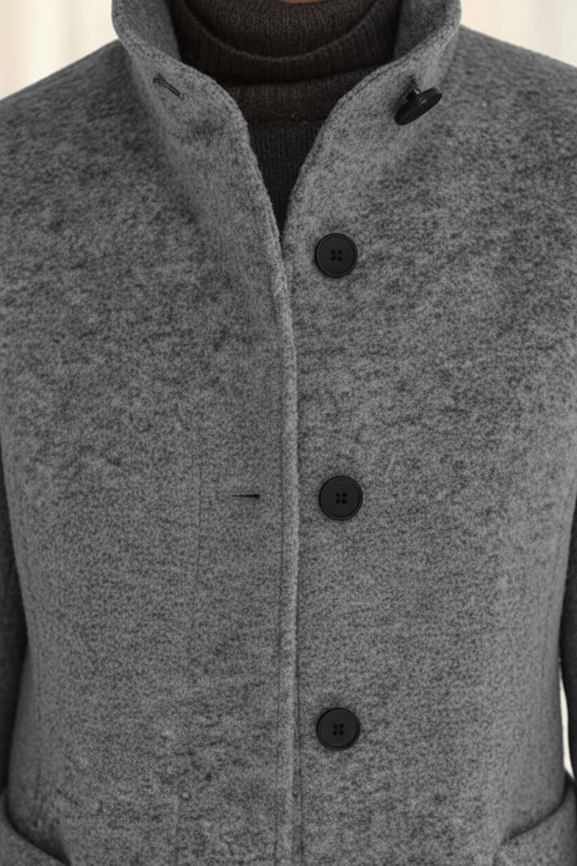 Sidonie | Wool-Blend Overcoat, To the Knee