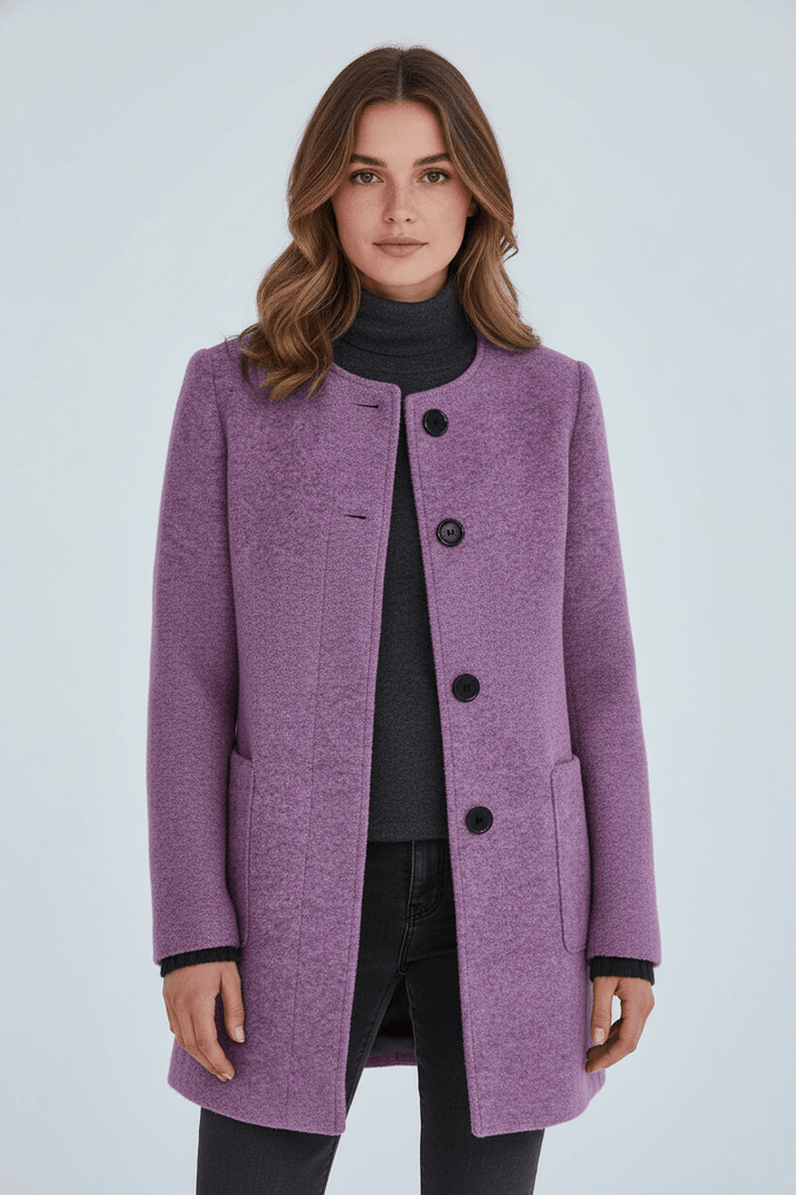 Sidonie | Wool-Blend Overcoat, To the Knee
