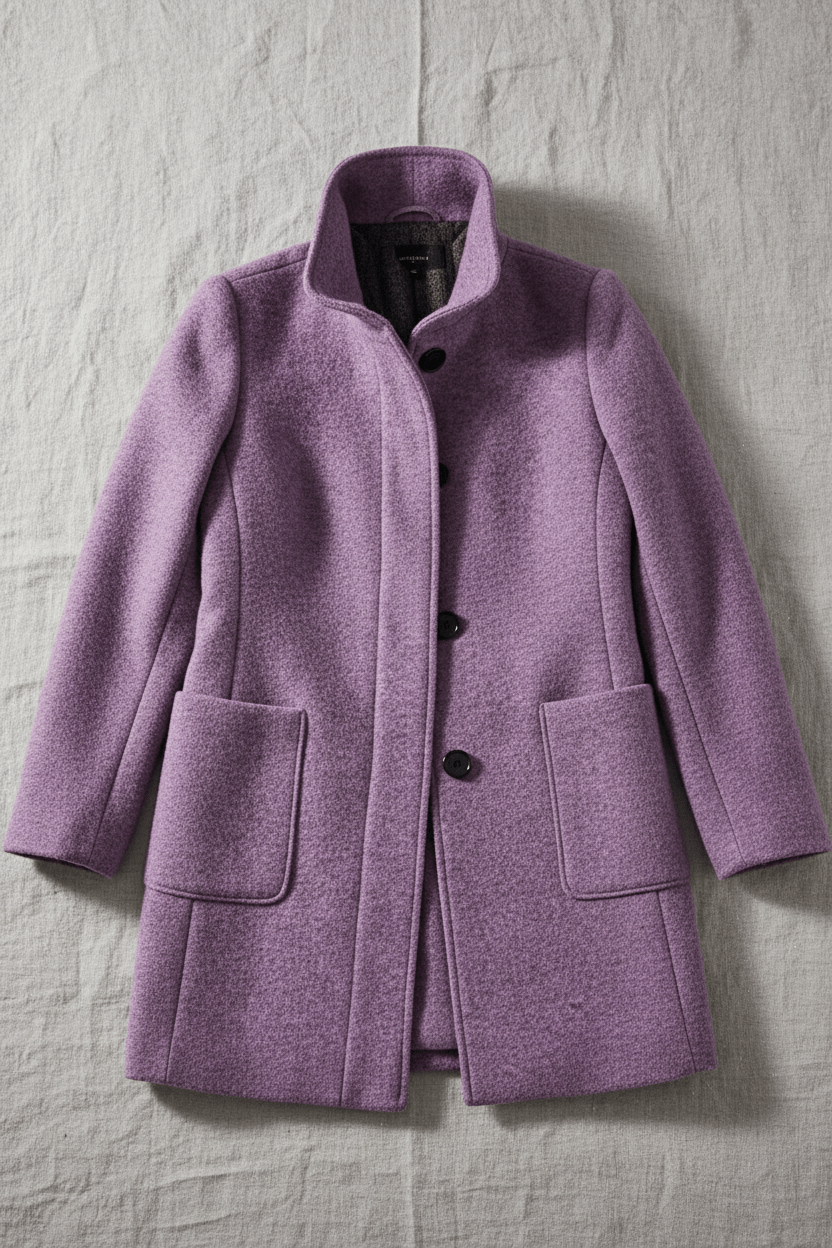 Sidonie | Wool-Blend Overcoat, To the Knee