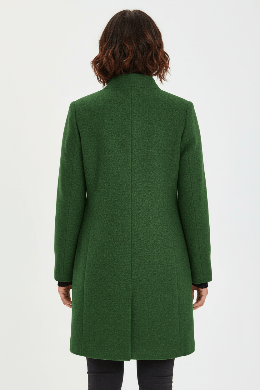 Sidonie | Wool-Blend Overcoat, To the Knee