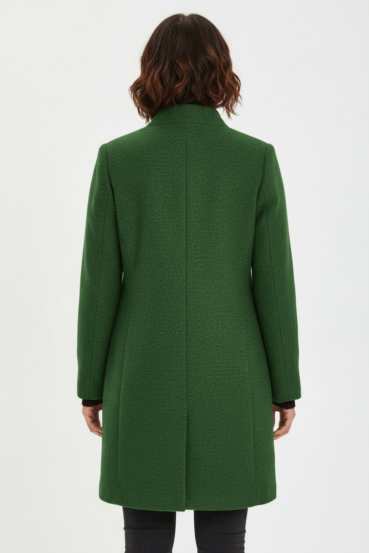 Sidonie | Wool-Blend Overcoat, To the Knee