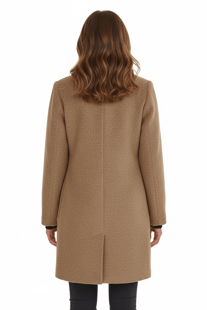 Sidonie | Wool-Blend Overcoat, To the Knee