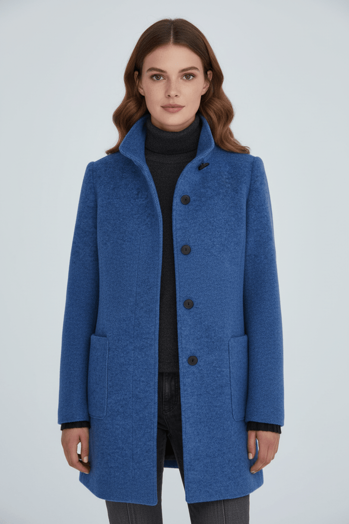 Sidonie | Wool-Blend Overcoat, To the Knee