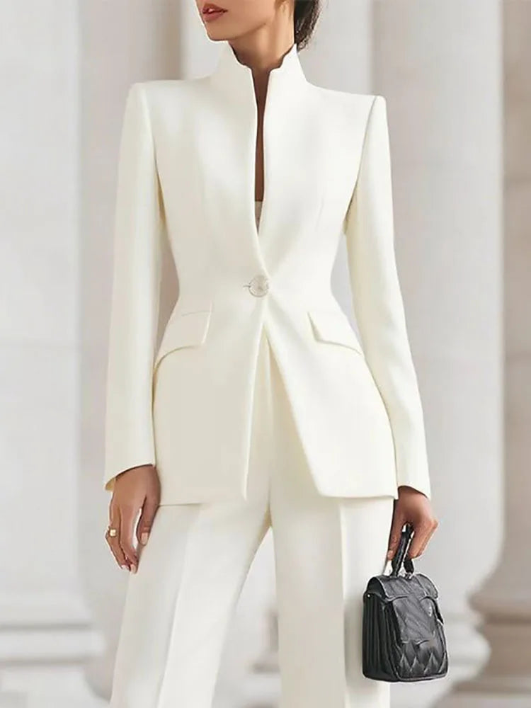 Germaine | Slim Blazer and Trouser Set