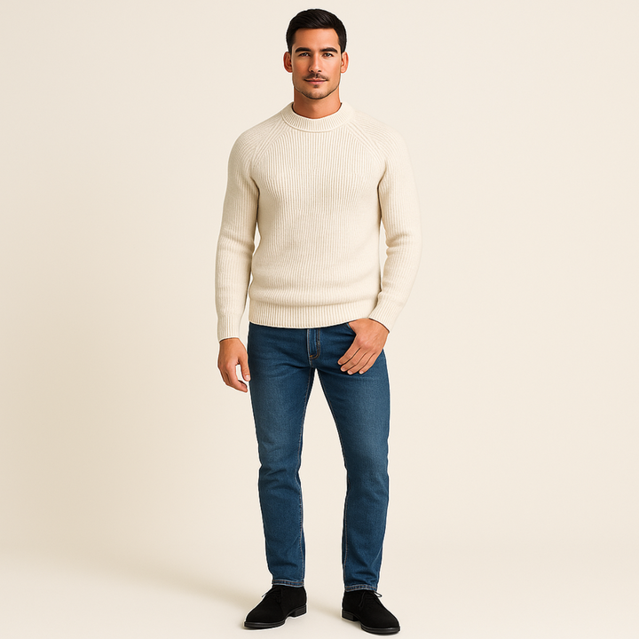Martin | 100% Cashmere Raglan Crew Neck