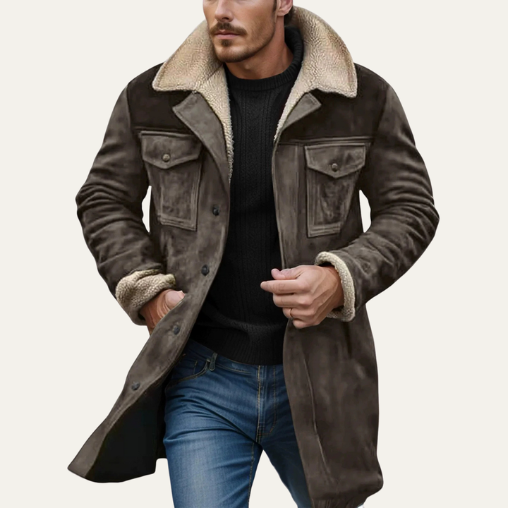 Elzear | Faux Shearling Lined Jacket