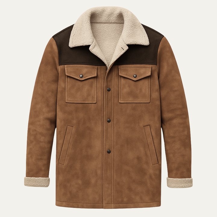 Elzear | Faux Shearling Lined Jacket